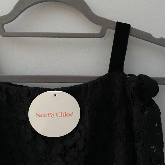 See by Chloé Cold Shoulder Dress - Picture 4 of 6